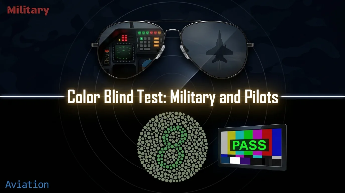 Color Blind Test for Military and Pilots: Full Requirements Guide