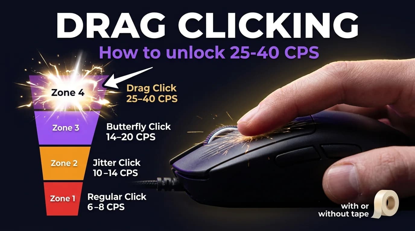 How to Drag Click: Step-by-Step Guide to 25-40 CPS