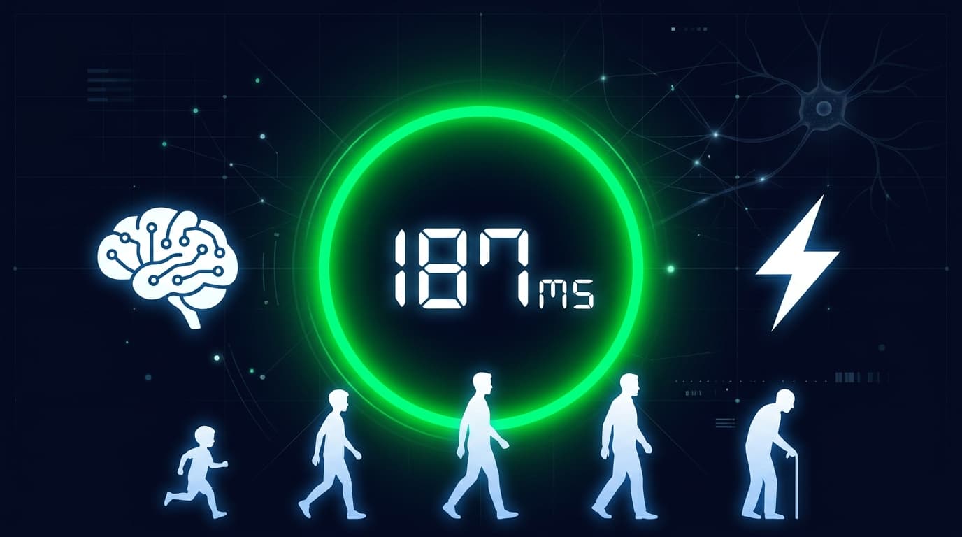 Average Reaction Time by Age