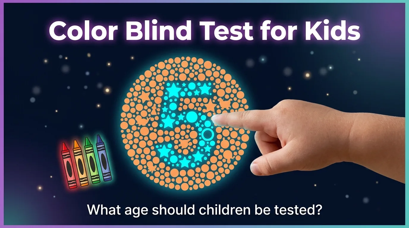 Color Blind Test for Kids: Age, Signs, and What to Do