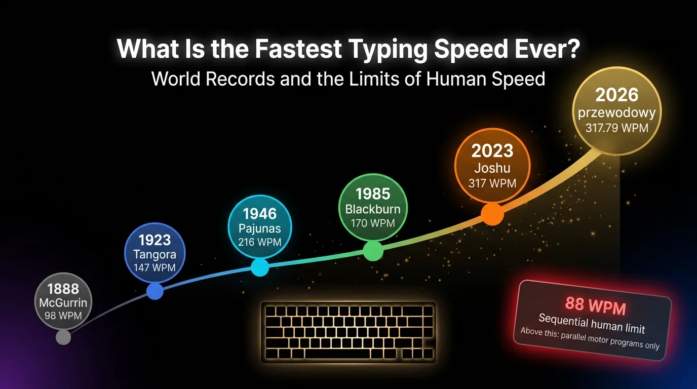 What Is the Fastest Typing Speed Ever Recorded?