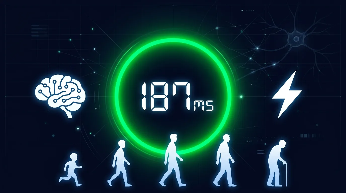 Average Reaction Time by Age